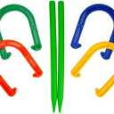 2 Packs Plastic Horseshoe Game