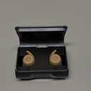 Hearing Aids, Hearing Aids for Seniors, OTC Hearing Aid for People with Hearing Loss, Standby 100h, One-Button Operation, Comfortable Wearing (Beige)