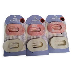 3 x Flat Cloud Clip 3PK