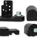 Summit Doorware Kawneer Pivot Door Hinge Set | Top and Bottom Set | Duronotic Finish | Right or Left Hand Options | Heavy Duty Commercial Door Hardware for Storefront Doors