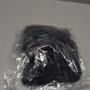 Kids Winter Beanie Hat Scarf Touchscreen Gloves Set for Boys Girls 5-15 Years Warm Skull Cap Fleece Lined Knitted Hat (Black)