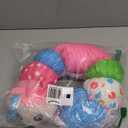 3-in-1 Caterpillar Tummy Time Pillow for Baby 0-6 Months, Detachable Tummy Time Playmat for Newborns, Sensory Toys for Babies 0 3 6 Months, Non-Slip Baby Support Seated Pillow, Gifts for Infant Girls (Medium, Pink)