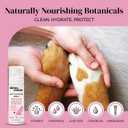 Dog Paw Cleaner - 5.1 Fl Oz of Alcohol Free Paw Cleansing Spray - Made with Rosewater, Aloe, Copaiba Oil, and Lemongrass Oil to Nourish and Clean Paws - Made in The USA