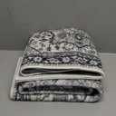 Blue Boho Kitchen Rug Sets 2 Piece Non Slip Farmhouse Kitchen Rugs and Mats Washable Kitchen Mats for Floor Thick Kitchen Floor Mat Carpet Runner for Hallway Laundry Holiday Decor