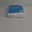 Linenspa 2 Inch Mattress Topper -Cover Full Cover Only Machine Washable  Breathable  Non Slip Cover for Mattress Topper with Zipper  Topper -Cover Only White