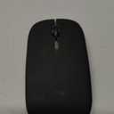 WREANU Wireless Bluetooth Mouse Rechargeable Laptop Mice with LED Lights Silent Slim Use(BT5.2 and 2.4G Portable USB) Dual Mode Computer Mouse for Laptop/iPad/Tablet/Apple/Computer/Mac (Black)