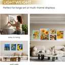 16x20 Picture Frame with Plexiglass, Display Pictures 16 x 20 Poster Frame, White 16 by 20 Photo Frames for Wall Hanging Horizontal and Vertical
