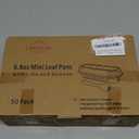 LNYZQUS Mini Loaf Pans With Lids 50 Pack, 6.8oz Rectangle Aluminum Foil Baking Pans Tins Containers,Disposable Ramekins Baking Cups Muffin Tins Cupcake Cups For Mini Cake Bread Loaf -Pink