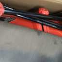 EWORK Push Lawn Sweeper (Red-22 Inch)
