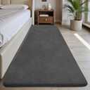 Sour Lemon 2x6 Soft Runner Rugs for Hallways, Bedside Rugs for Bedroom Living Room Area Throw Rug Runner Carpets Non Slip Memory Foam Area Rug for Kids Rooms, Dorm, Home Decor Aesthetic