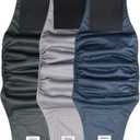 Washable Dog Diapers Male Large, Premium Belly Bands for Dogs Reusable, Pack of 3, High Absorbing Large Puppy Diapers Male in Incontinence or Excitable Urination and Training, Size L