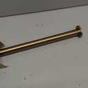 Ivilon Tension Curtain Rod - Spring Tension Rod for Windows or Shower, 24 to 36 Inch. Warm Gold