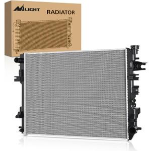 Nilight Radiator for Dodge Ram 1500 2009 2010 2011 2012 2013 2014 2015 2016 2017 2018,Ram 2500 2010 2011 2012 2013 3.6L 3.7L 4.7L 5.7L V6 V8 4WD RWD Performance Aluminum Replacement OEM