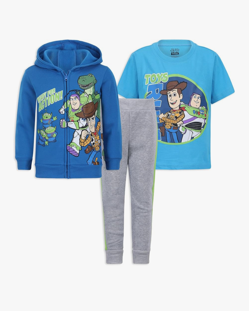 Disney Toy Story Boys T-Shirt and Pants Set for Toddler and Little Kids 4T 