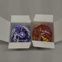 RIEYON Flying orb Ball 2025 Hover Boomerang Ball 6 Lighting Effects Cool Toys Gift for 678910+ Year Kids Teen Adults Indoor Outdoor Flying Ball Toy（Blue & Red）