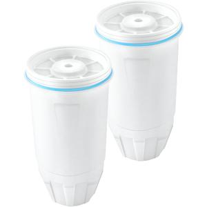 Replacement fit for Zero Pitcher and Dispenser Water Filter Replacement fit for Zero Filters 2 Pack,0 Water Filters fit for zero pitchers ZR-001 ZR-017 ZR-004 ZP-006 ZD-013 ZS-008 prime&swift