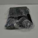 StorageWorks Storage Baskets for Shelves, Foldable Fabric Closet Storage Bins with Handles, Clothes Organizer Laundry Baskets, Black, 3-Pack, Large (14 " L x 10 " W x 8" H)