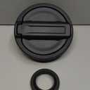 Gas Cap Fuel Door Gas Tank Cover for Jeep Wrangler JL 2018 2019 2020 2021 2022 2023 2024 Sport Rubicon Sahara & Unlimited 2-Door 4-Door