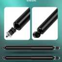 Rear Shocks for Toyota,AUTOMUTO 2pcs Shocks Absorbers Kit Fit for 2000 2001 2002 2003 2004 2005 2006 for Toyota Tundra KG54335 37239 Amortiguadores Gas Shocks Black Shocks Auto Shocsk Sets