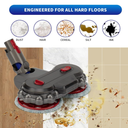 Wet Mop Head Attachment for Dyson v15 v7 v8 v10 v11, Hardwood Floor Mopping Cleaning for sv10 sv11 sv12 sv14 Vacuum Attachments with 6 Pads 【2026 New】 v10 Slim, v12 and sv18 NOT Compatible