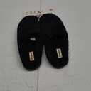 Dearfoams Women's Libby Quilted Terry Clog House Slipper Black XL 11/12