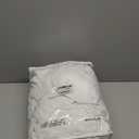 Extra Wide 102 Inch Long Curtains 100 Inch Wide Pinch Pleat Textured Linen Curtains for Living Room Bedroom Light Filtering Privacy Pleated Drapes Hooks Rings Back Tab for Sliding Door White 1 Panel