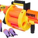 Nerf Fortnite GL Rocket-Firing Blaster – 6-Rocket Drum, Pump-to-Fire – Includes 6 Official Nerf Rockets – for Youth, Teen, Adult, 91.44 x 12.7 x 34.93 cm