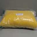 Homiest Decorative Knitted Throw Blanket with Fringe, Lightweight Acrylic Knit, Soft & Cozy Tassel Blanket for Couch, Sofa, Bed (Yellow, 60 x 80 Inch)