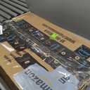 5 Tier Storage Shelves with Wheels, Heavy Duty Metal Garage Shelving Unit and Adjustable Feet, 865lb High Capacity Rolling Storage Shelf for Kitchen, Office, Dining Room (23.6"x 17.7"x 72"), Black