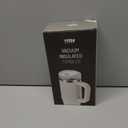 Tyeso 30 oz Tumbler with Handle, Straw and Lid - Leak Resistant Insulated Stainless Steel Water Bottle, Car Cup Holder Friendly Travel Coffee Mug Green - Gifts for Men & Women