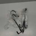 2-Pack Over The Door Hook - with 3 Hang Heads & Snug Fit Pads- 2Pcs Heavy Duty Hooks for Hanging Coats, Towels, Caps & Robes - Elegant Matt Finish - No Drill Hanger Organizer - Black