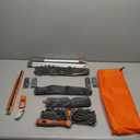 Eazer 64'' Squeegee Window Cleaner 2 in 1 Rotatable Window Cleaning Tool Kit with Telescopic Pole, Window Washing Equipment with Bendable Head for Indoor/Outdoor Window and Car Glass