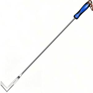 GREBSTK Crack Weeder Crevice Weeding Stainless Steel Sharp Tool, 38 in | Razor-Sharp Rust-Resistant L-Shaped Blade, Comfortable Non-Slip Handle, for Patio Cracks, Driveway Gaps, Walkway Edging