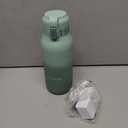 Momcozy Portable Milk Warmer for Travel  Dual Heating Modes for Breast Milk & Water, Portable Bottle Warmer with Fast Heating & Long Battery Life, 17 Ounces Large Capacity to Meet Your All-Day Needs (Green)