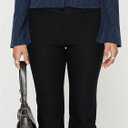 ECHOINE Women Button Down Shirts Long Sleeves Slim Fitted Casual Collared Blouses Work Striped Tops (Blue, M)