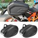 Motorcycle Saddle Bags, Powersports Saddle Bags, Waterproof Saddlebags Luggage Bag, Full Face Helmet Storage Bag, Motorcycle Pillion Seat Bag.
