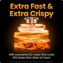 Chefman Air Fryer 9 Qt | TurboFry 7-in-1 High-Powered 450F Cooking for Crispier and Even Results | XL Basket with Viewing Window | Air Fry, Bake, Broil, Reheat, Dehydrate, Defrost, Keep Warm