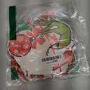 Glitter Merry Christmas Banner - Red Green Glittery Xmas Garland for Home Wall Mantle Fireplace Party Decorations and Supplies