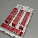 4 Pack Husky 10 ft x 1 in Cam Buckle Tie-Down Straps Polyester with Steel S-Hook