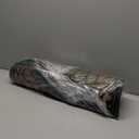 Mibao Half Round Door Mat, Non-Slip Welcome Entrance Way Mat, Durable Rubber Door Mats, Low-Profile Heavy Duty Doormat, Half Circle Mats for Garage, Patio, High Traffic Areas, 23.5" x 35.5", Brown