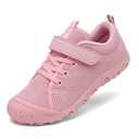 JEJQN Boys Girls Shoes Anti-Collision Wide Toe Box Kids Tennis Sneakers