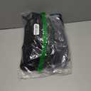 MUSHARE Women's Square Neck Sexy Split Cocktail Party Maxi Long Formal Dress (Large, Black)