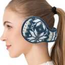 Venswell Knit Ear Muffs for Winter Women Men Soft Earmuffs Cold Weather Fleece Ear Warmers Cover Foldable & Adjustable