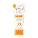 Aveeno Protect + Hydrate Moisturizing Sunscreen Lotion with Broad Spectrum SPF 30 & Prebiotic Oat, Weightless Sweat & Water-Resistant Full Body Sunscreen, Oxybenzone-Free, 3.0 fl. oz