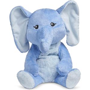HUGIMALS Emory The Elephant 20 Inch 4.5 lb Heavy Cute Sensory Weighted Comfort Plush | Large Unscented Washable Self Care Calming Stuffed Animal for Kids, Teens and Adults
