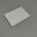 Hamilco White Cardstock Paper - Flat 4.5" X 6.25" A6 Blank Index Flash Note & Post Cards - 65 lb Cover for Printer - 100 Pack