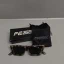 FEISEDY Small Cateye Square Polarized Sunglasses Women Classic Thick Rectangle Frame UV400 Sun Glasses B2736 (003 Milky Tortoiseshell)