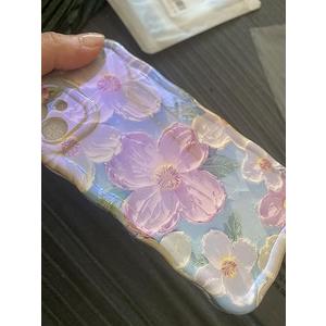 Cute Flowers  Pattern Phone Case Compatible with iPhone Case iPhone 15