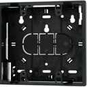 Leviton Surface Mount Backbox, Dual Gang, 1.89", 42777-2EA, Black