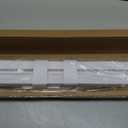 LazBlinds Cordless 1" Vinyl Mini Blinds, 26 1/2" W x 48" H, White, 26.5" W × 48" H